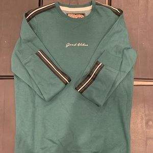 Green San Francisco Good Vibes Crewneck